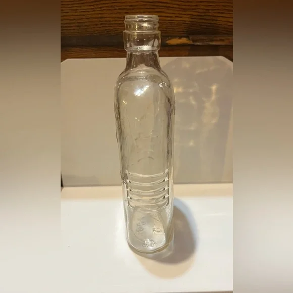 Lincoln Inn Whiskey Flask Vintage Etched Bottle Dominion Glass Montreal 1930’s - Picture 6 of 7